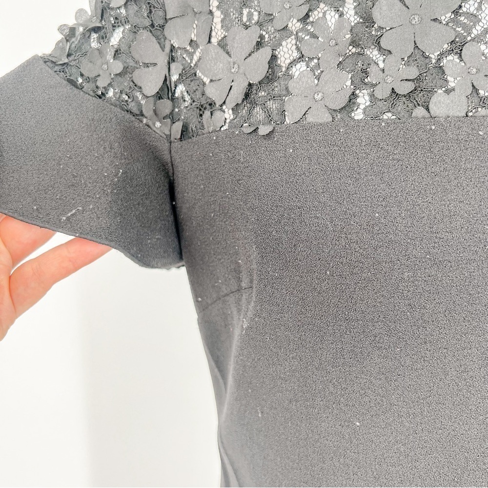 Karl Lagerfeld Black Short Cocktail/ Evening Dress Short Sleeves - Picture 5 of 10